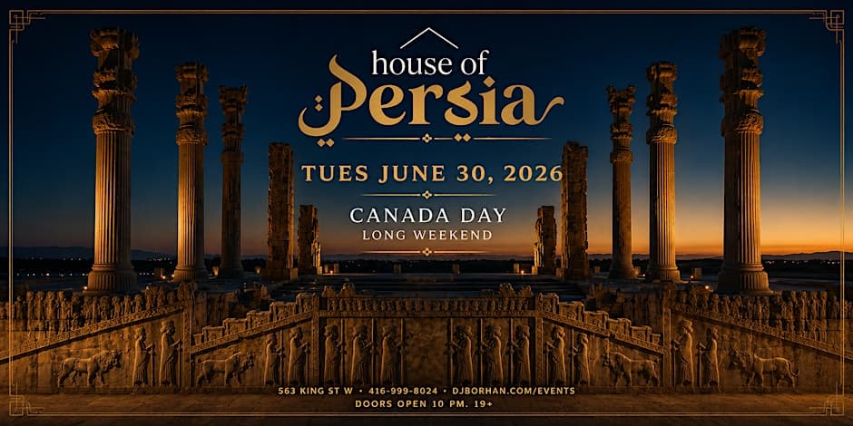 پوستر رویداد House of Persia در Mademoiselle