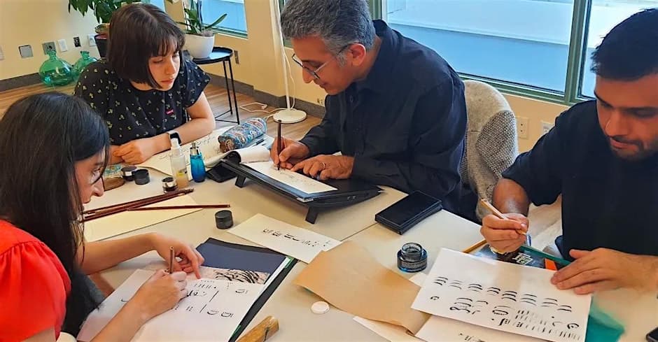 تصویر ایونتبرایت برای کارگاه خوشنویسی نستعلیق در گالری ارکید